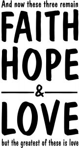 Faith Hope Love